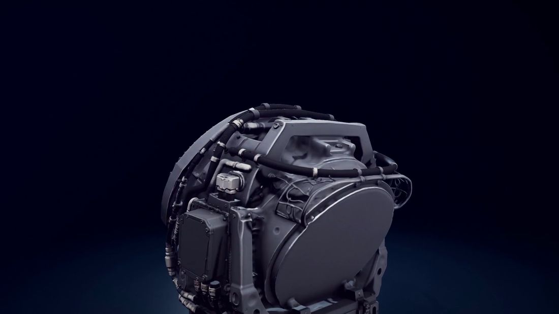 3D-Modell des F-35-Pilotenhelms